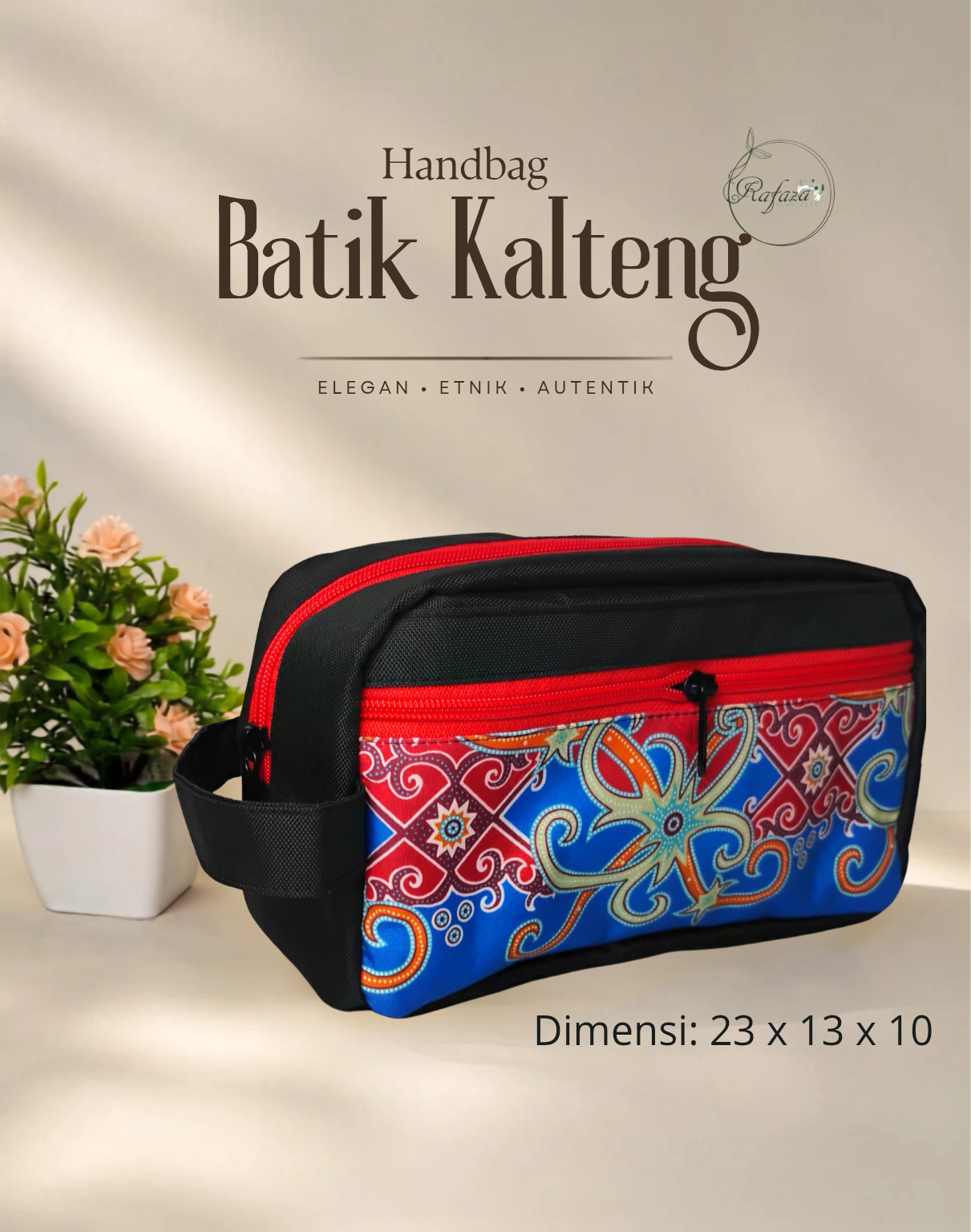 Handbag pouch batik kalteng
