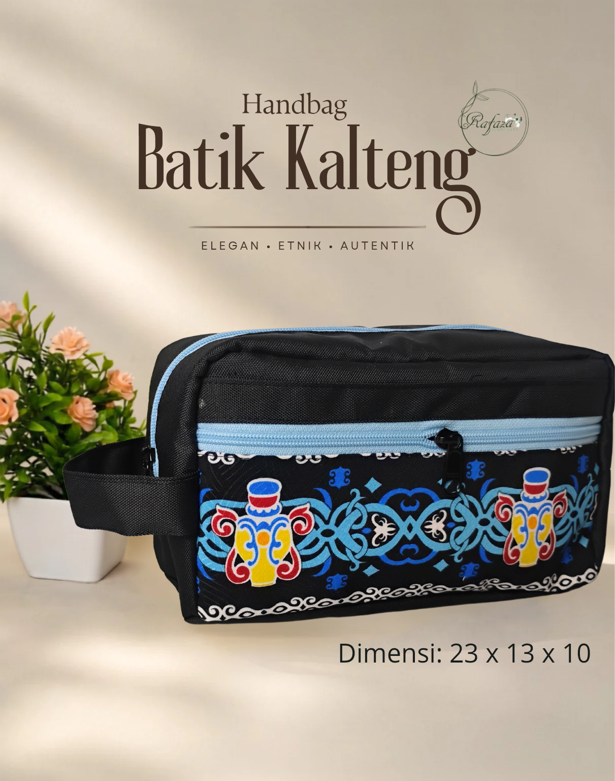 Handbag pouch batik kalteng