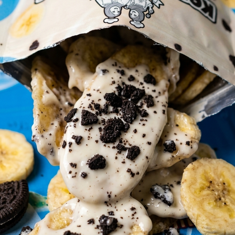 Keripik Pisang Milky Oreo 