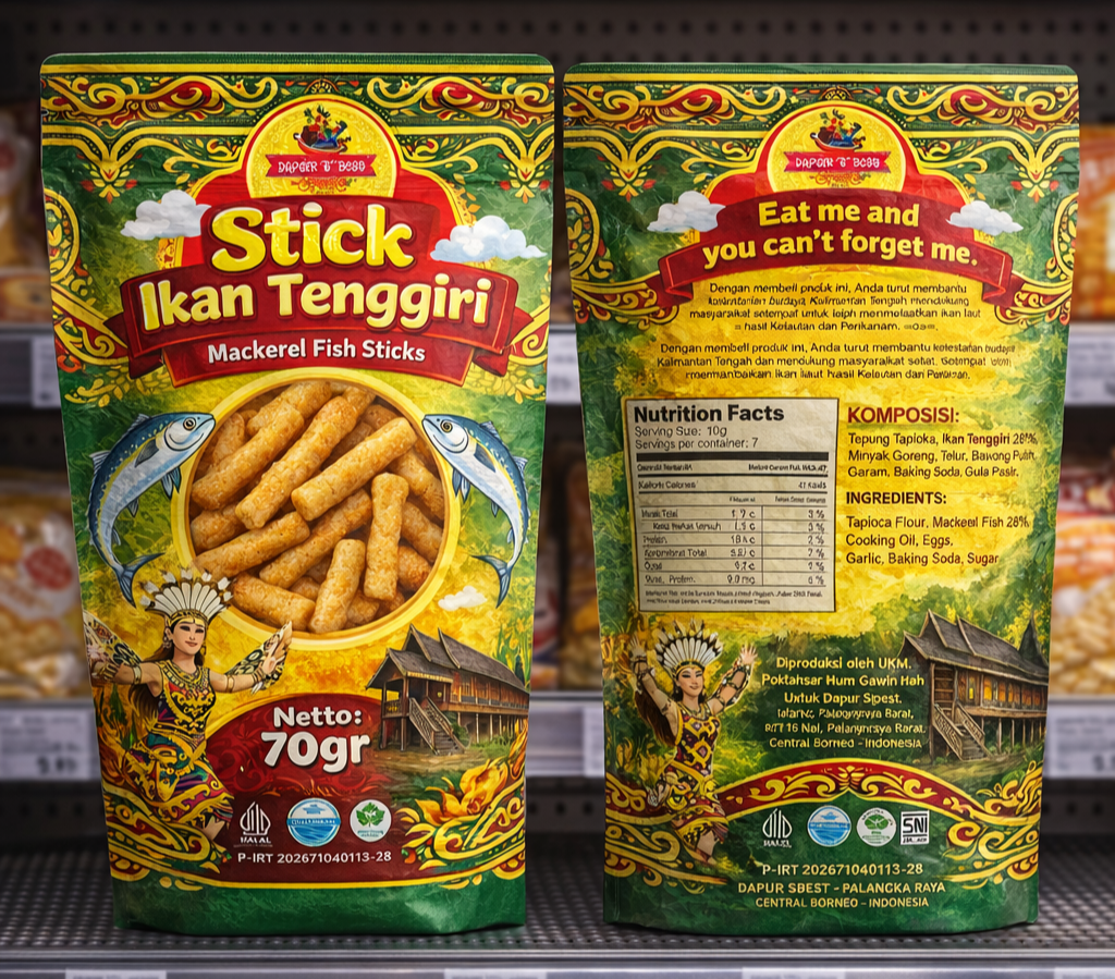 Stick ikan Tenggiri 