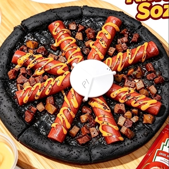 Pizza Kincir Sosis