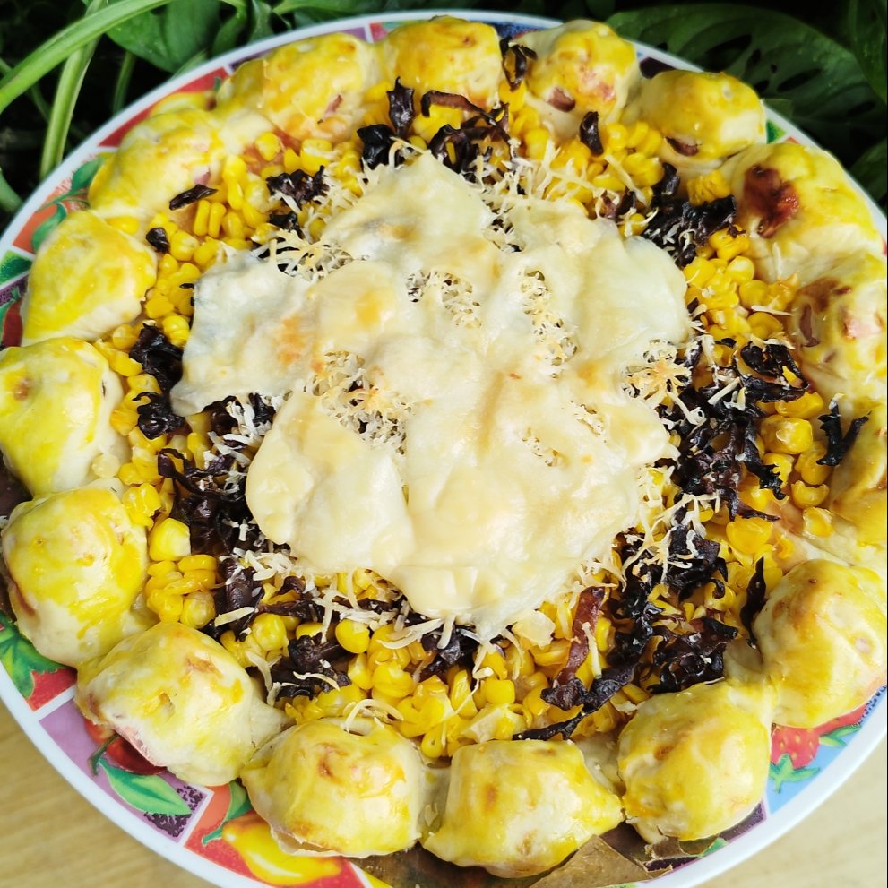 Cheese Corn Mashroom